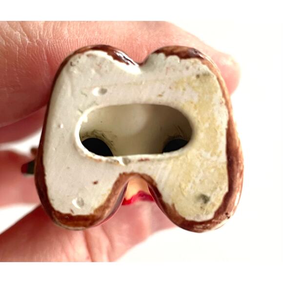 VTG Lefton Sweet Lil Angels Figurines with Berets Christmas Set of 2 - Picture 8 of 10